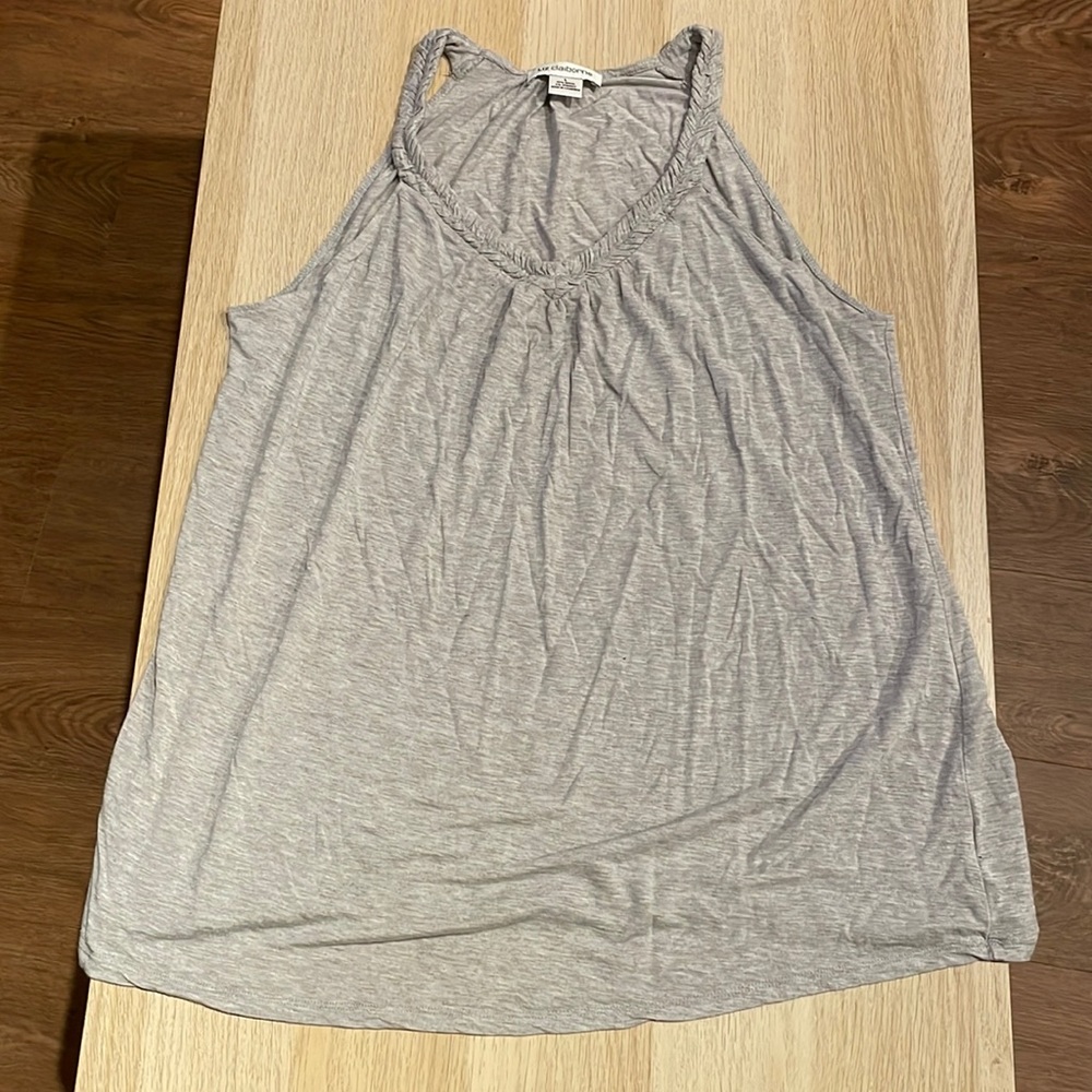 Light grey light weight tank top